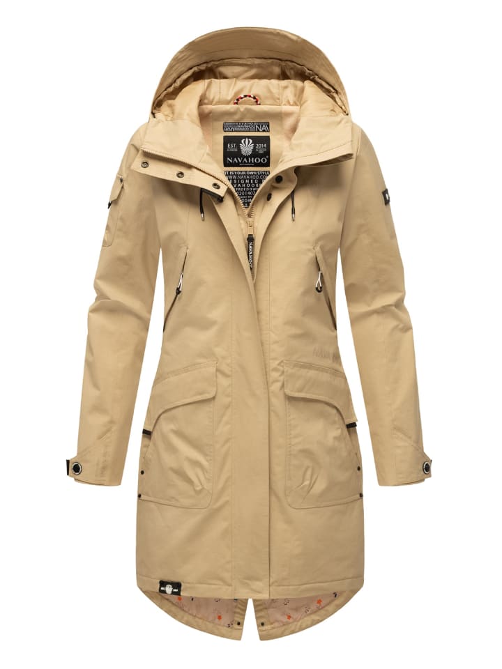 Übergangsjacke Pfefferschote in Beige