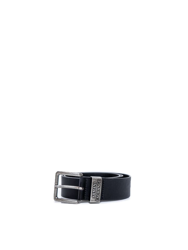 Schwarz Leder Gürtel