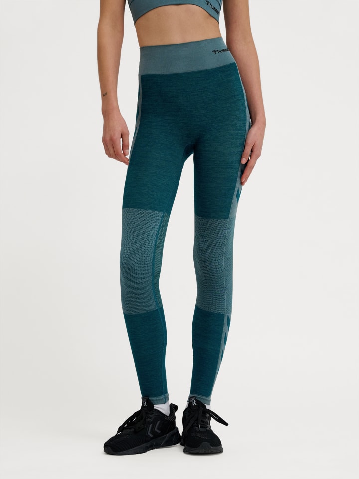 Leggings Hmlclea Multisport Damen in DARK SEA