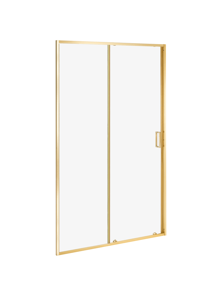 Duschtür YAURI in Gold - (W) 120 x (H) 190 cm