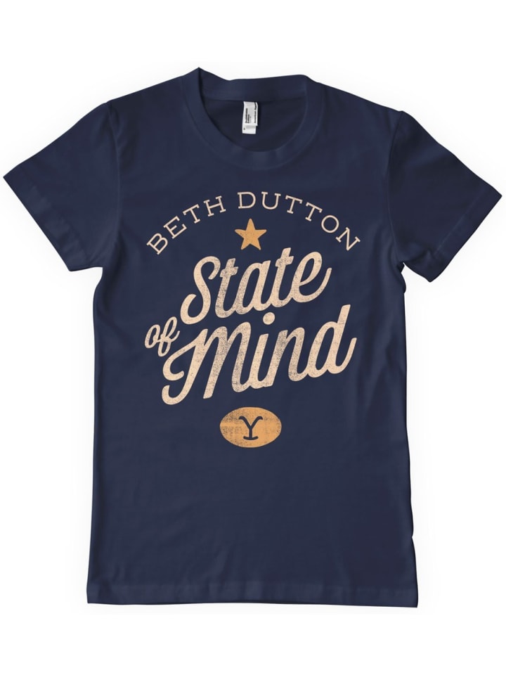 T-Shirt in Blau