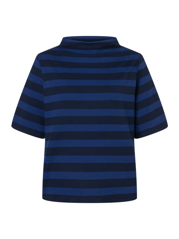 kastiges, Heavy Jersey-Streifenshirt in blue/dark blue
