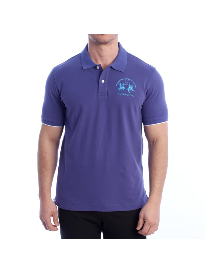 Poloshirt in Purple