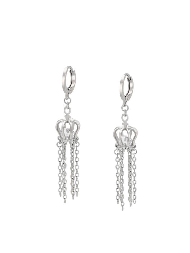 Women Earrings in SILVER_WHITE