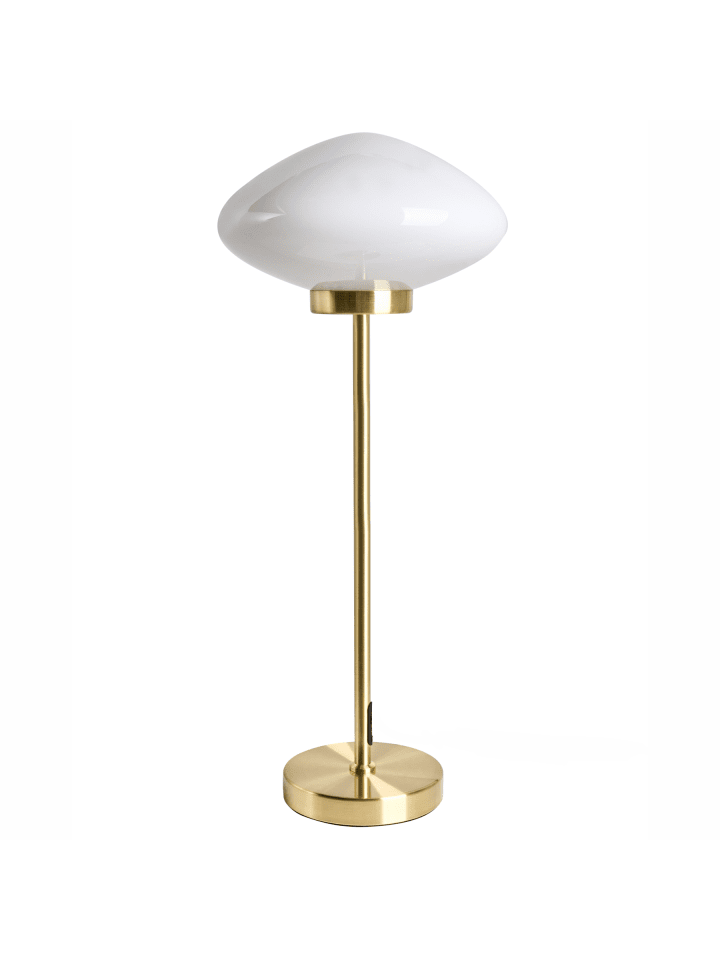 Tischleuchten SIBUN in Gold/Weiß - (W) 24 x (H) 55 x (L) 24 cm