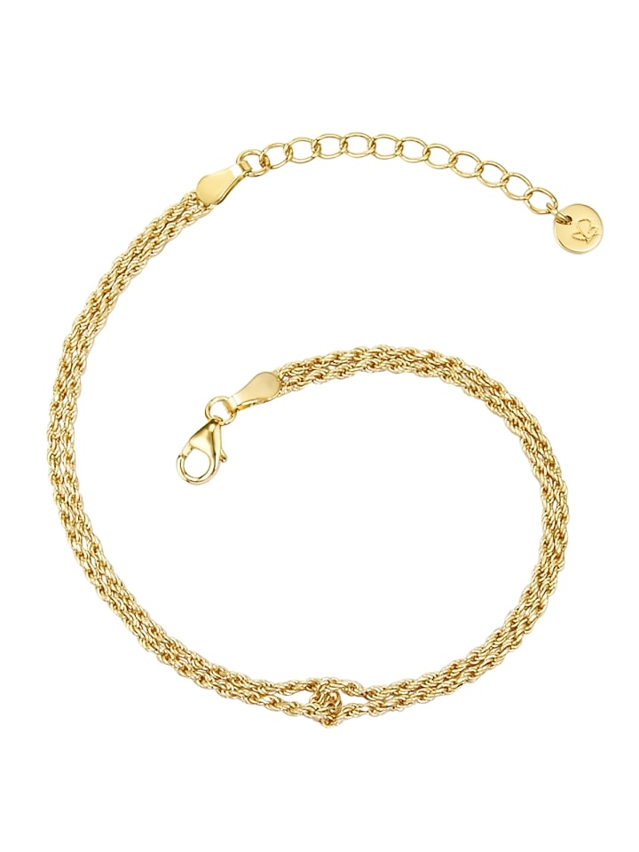Armband aus Sterling Silber in gelbgold