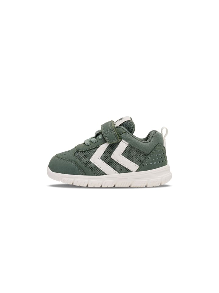 Klettverschluss Sneaker Crosslite Infant Lebensstil Kinder in LAUREL WREATH