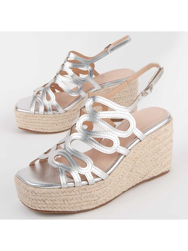 Sandalen Keilsandalen Salia2 in Silber