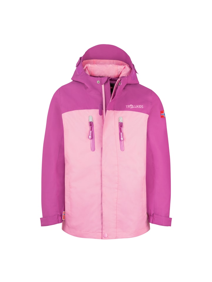 Funktionsjacke Nusfjrod in fresh berry/graphite