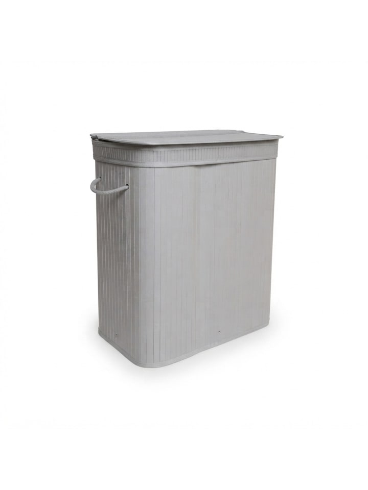 Wäschekorb in Grau - (B)52 x (H)63 x (T)32 cm
