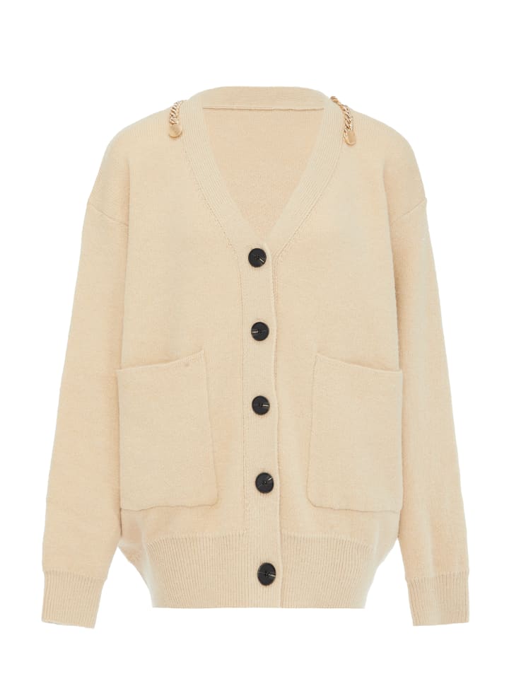 Damen Strickjacke in Beige