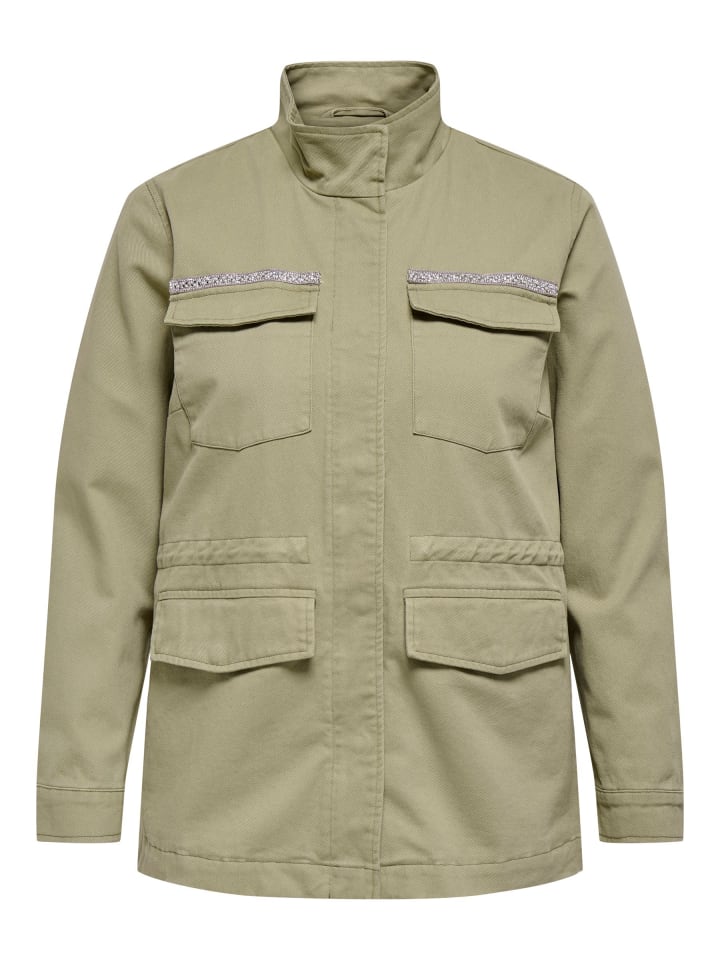 Jeansjacke in Silver Sage 1