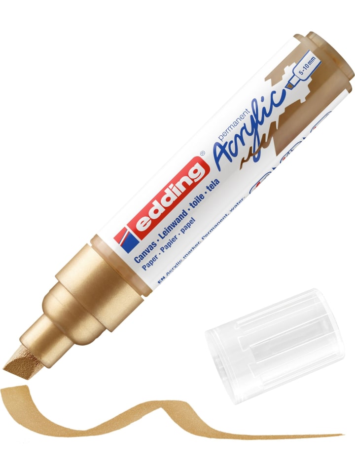 Acrylmarker edding 5000 breit reichgold