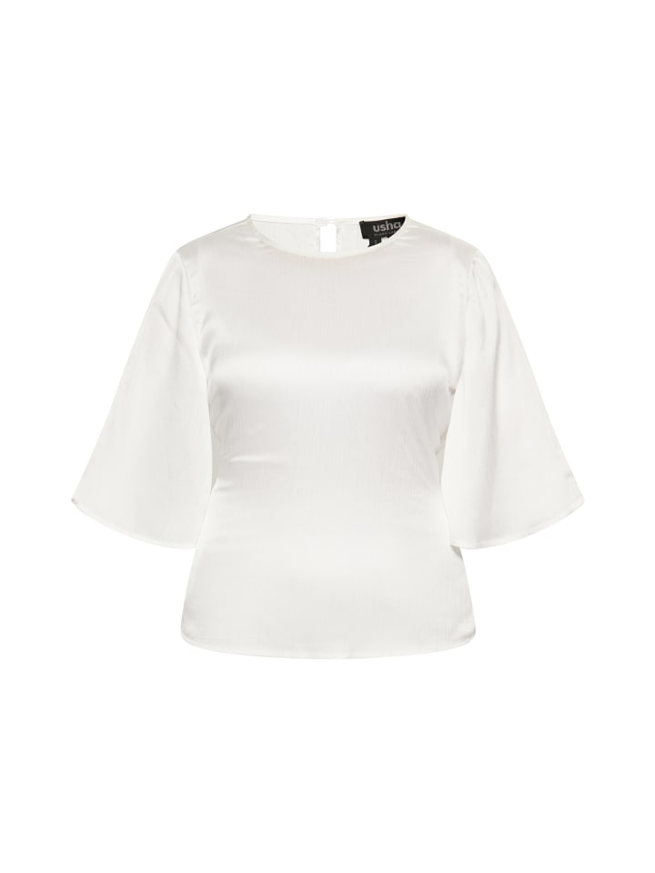 Damen Bluse in Wollweiss