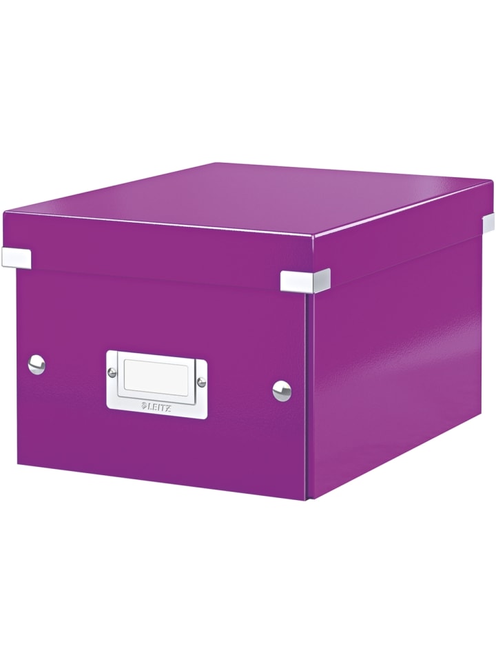 Ablagebox Click & Store A5 violett