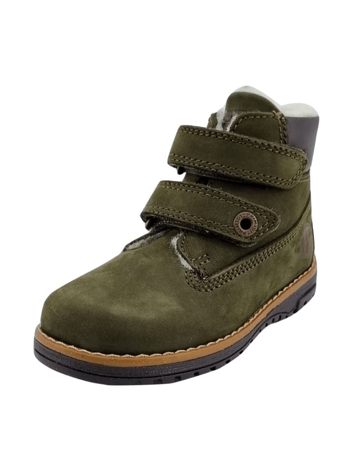Klettschuhe in Oliv