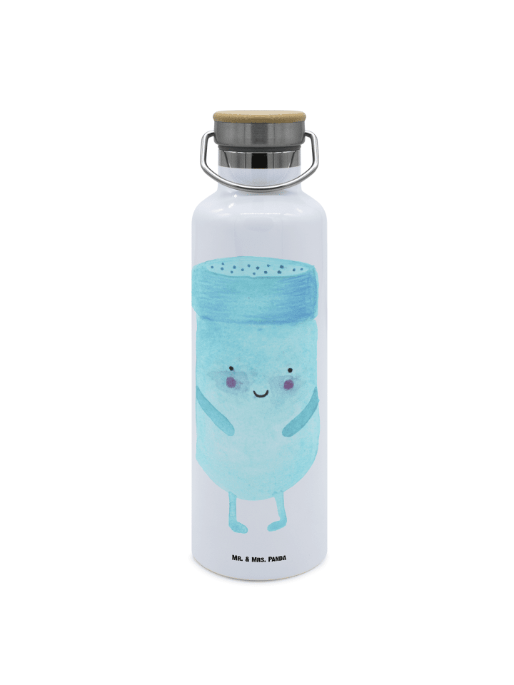 Trinkflasche Beste Freunde Salz ohne Spruch in Weiß