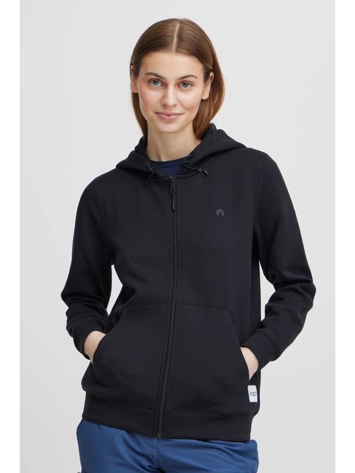 Sweatjacke NBTara in Schwarz