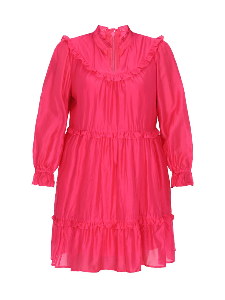 Women Plus Size Dress in Rose