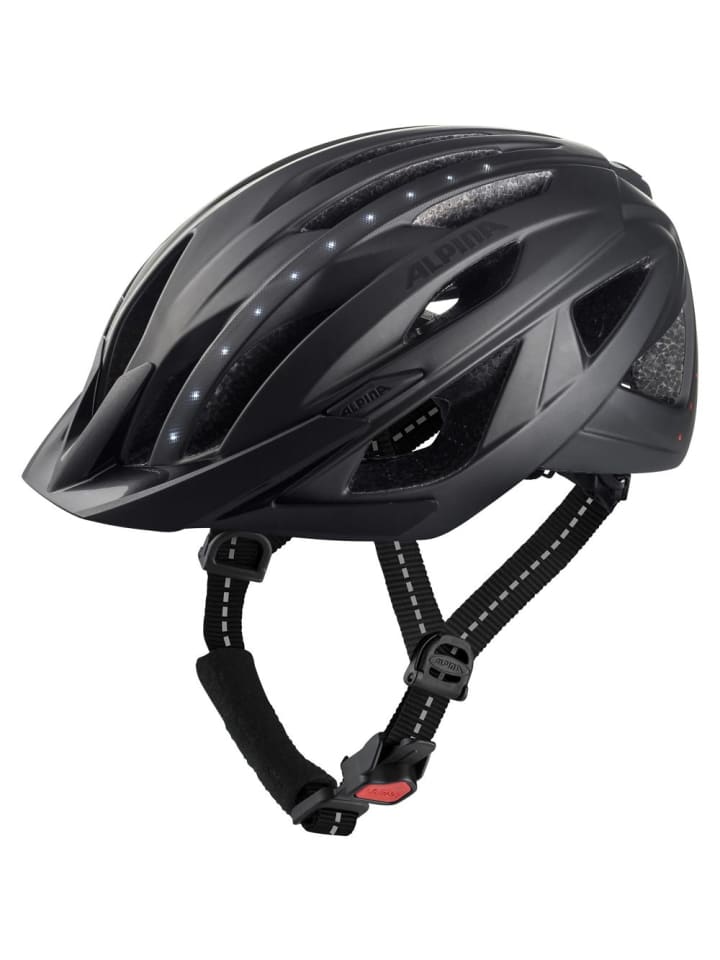 City- Helm Haga LED in schwarz