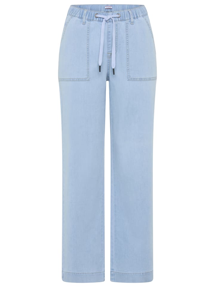 Weite Jeans in hellblau used