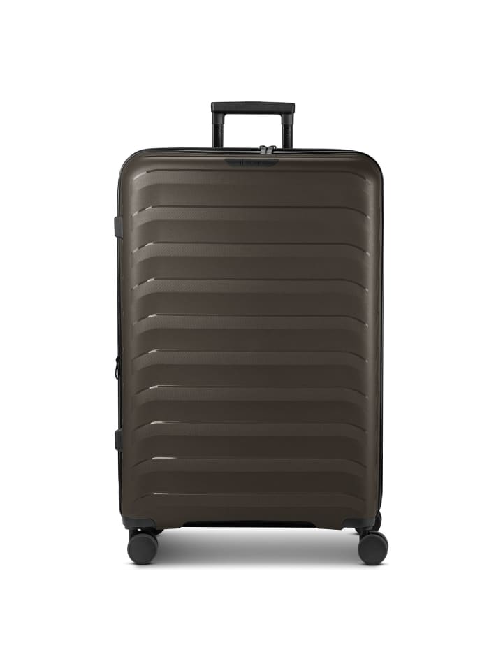 Toronto 4 Rollen Trolley L 75 cm mit Dehnfalte mocha brown