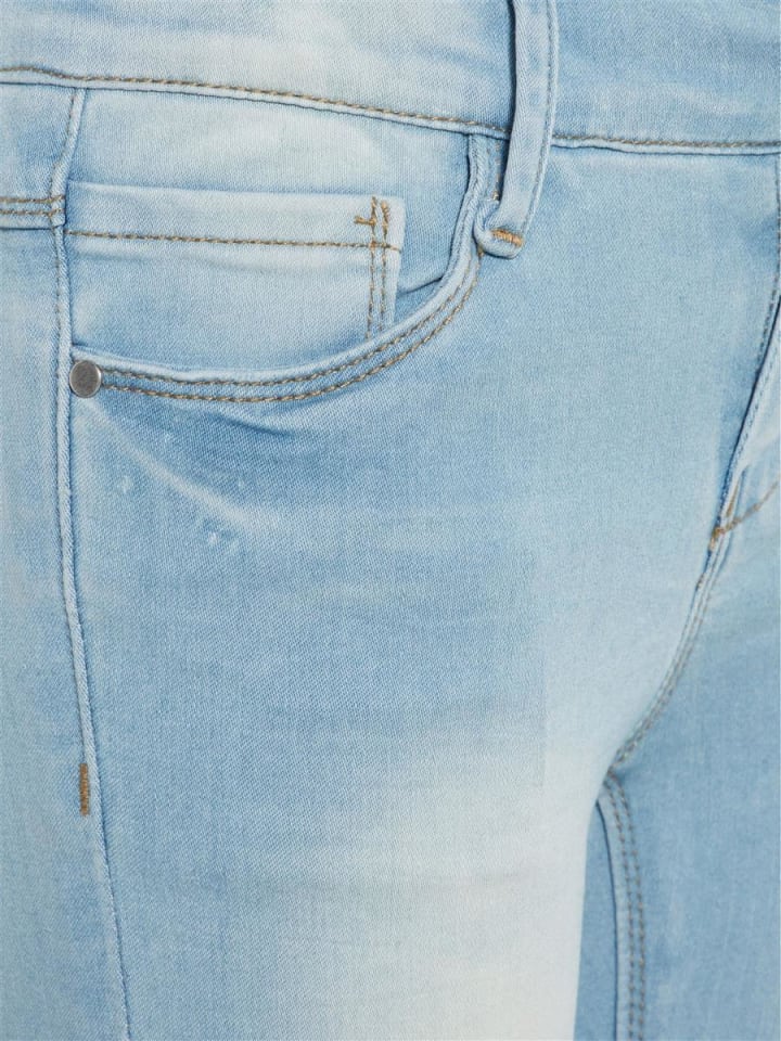 Mädchen Super-Stretch-Jeans in Blau