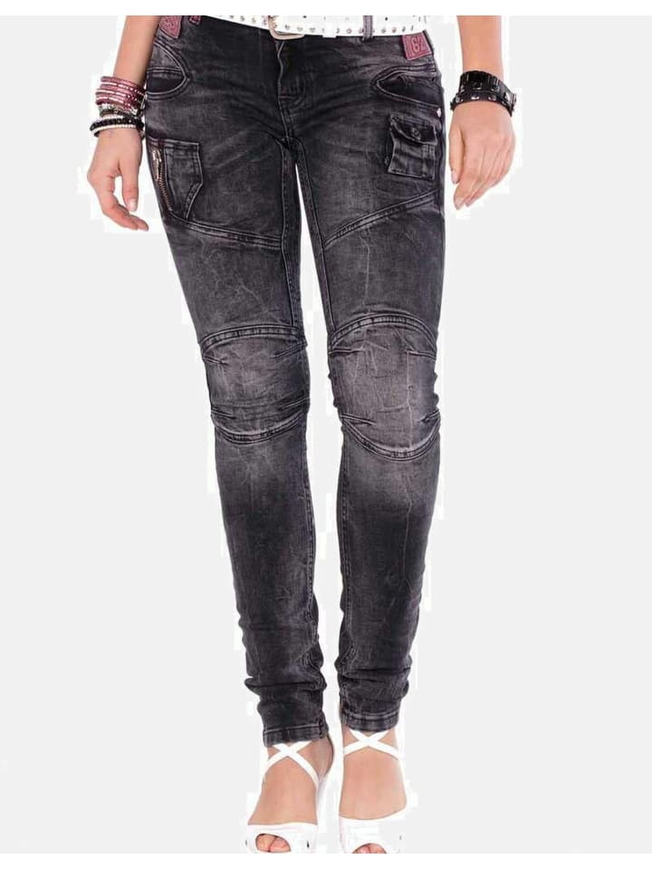 Jeans in schwarz
