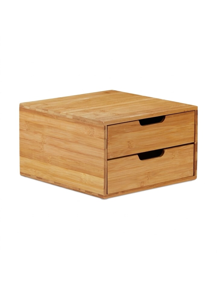 Schubladenbox in Natur - (B)30 x (H)18 x (T)31 cm