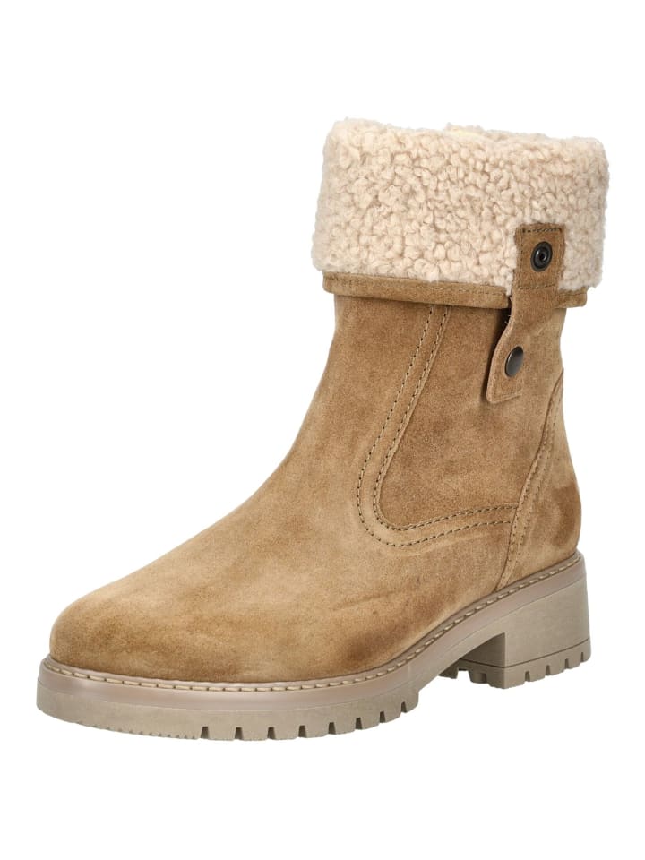 Stiefelette Hellbraun