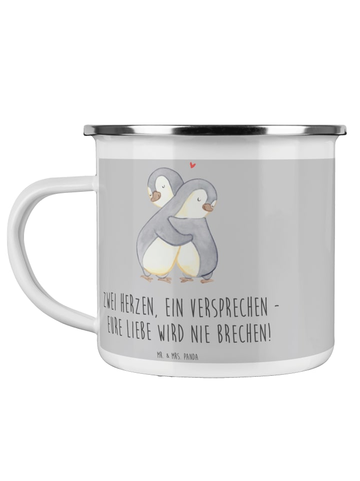 Becher StandeMenschtliche Trauung Versprechen mit ... in Heather Grey