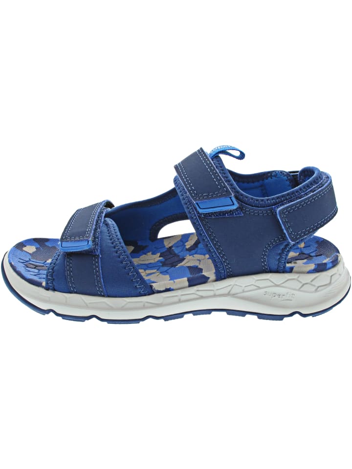 Criss Cross Sandale Blau