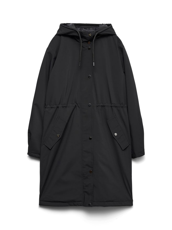 Regenmantel in Black