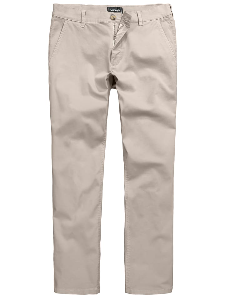 Chinohose in haselnuss