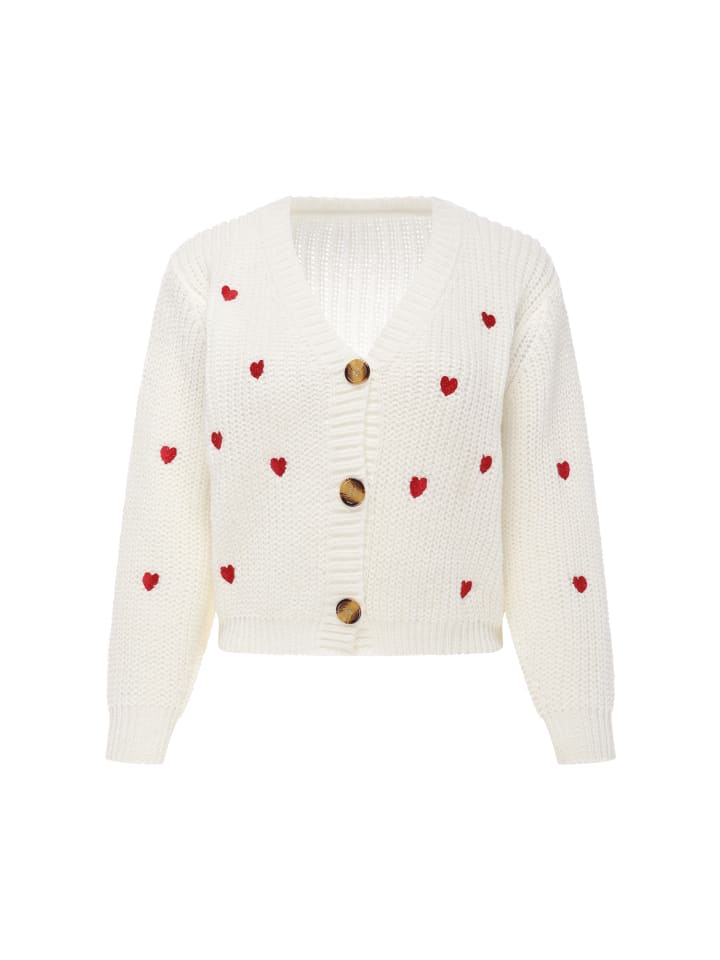 Women Cardigan in Offwhite