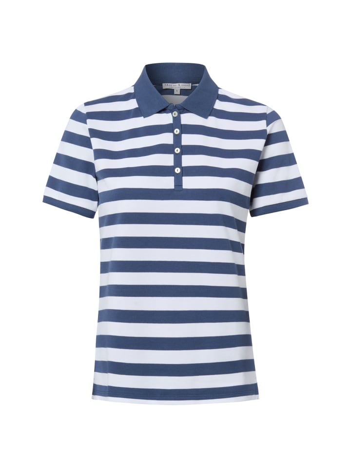 Shirt in weiß indigo - 0001