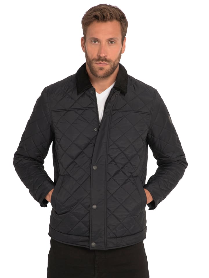 Steppjacke in schwarz