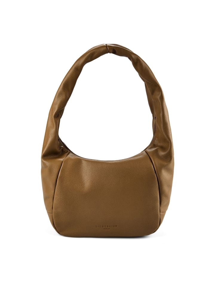 Farrah Schultertasche M Leder 45 cm sepia