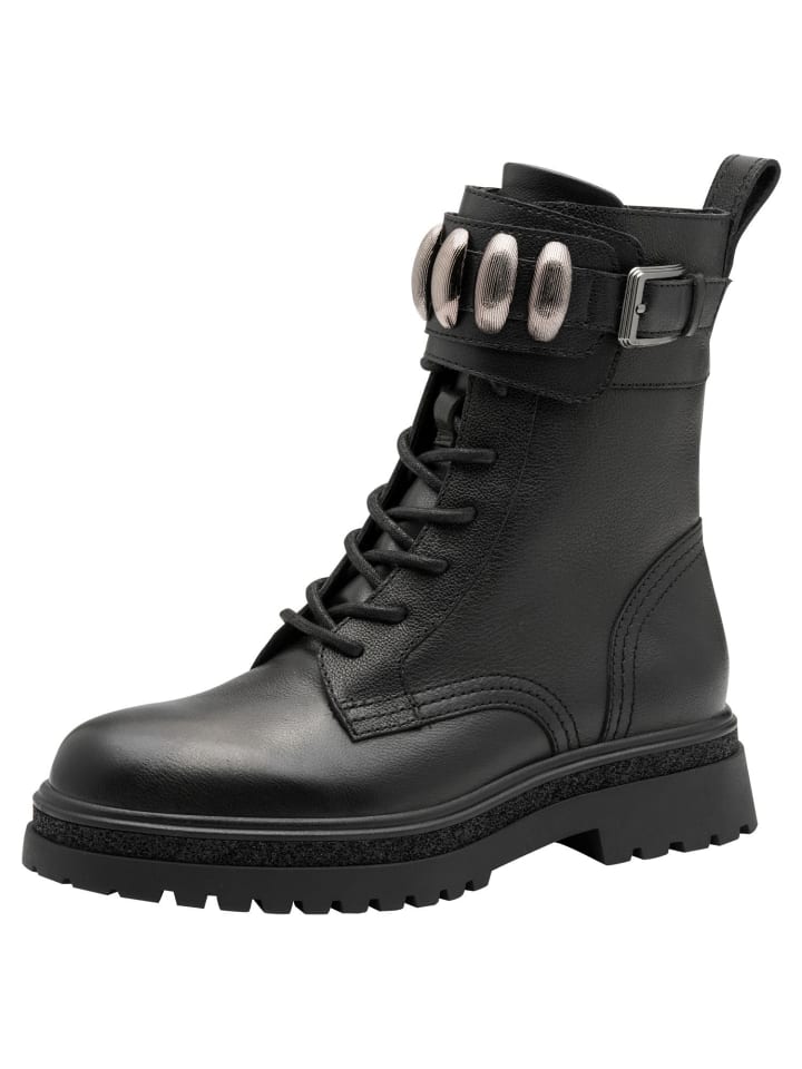 Stiefelette in BLACK LEATHER