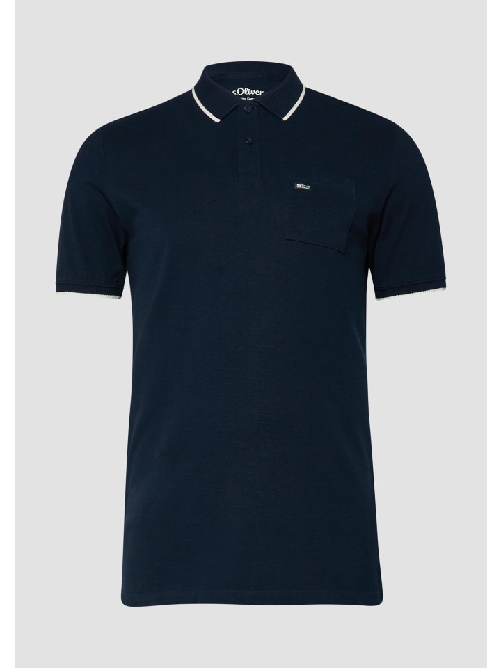 Polo-Shirt in 5978_navy