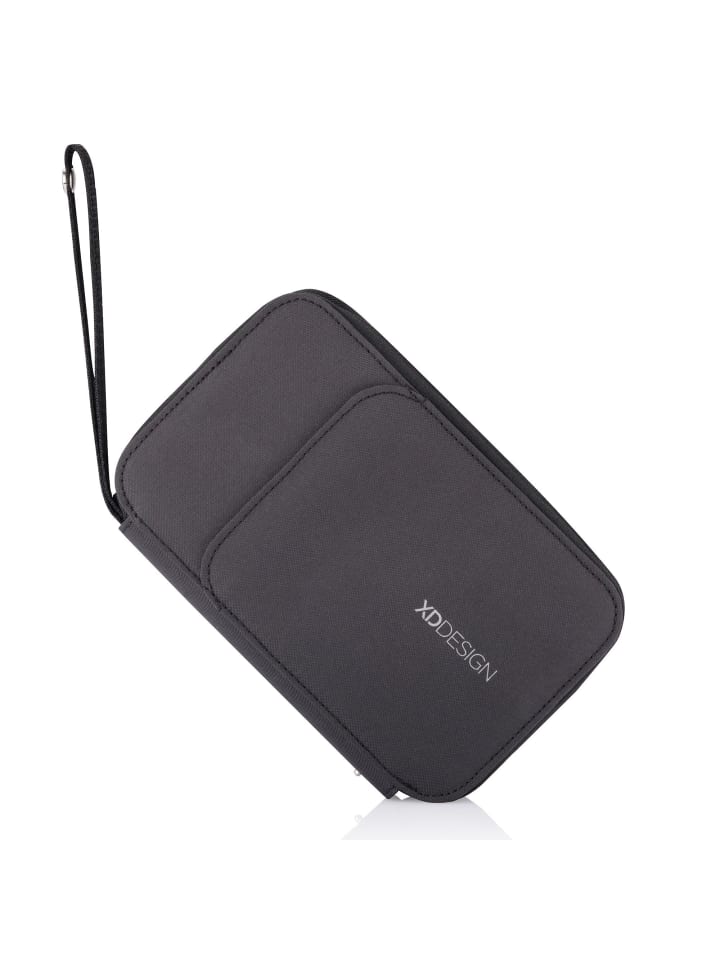 Reisepassetui RFID 13 cm black