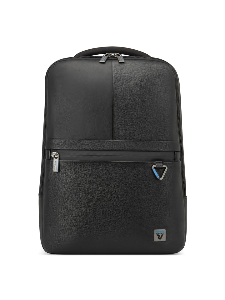 Trial Daypack Leder 42 cm Laptopfach black