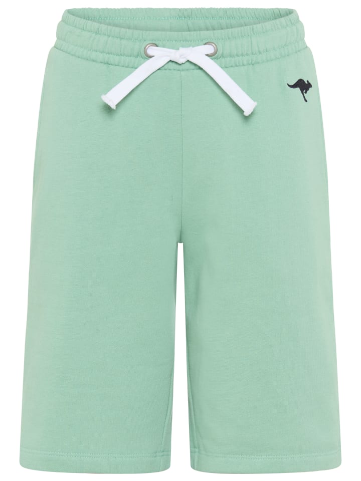 Sweatshorts in grün