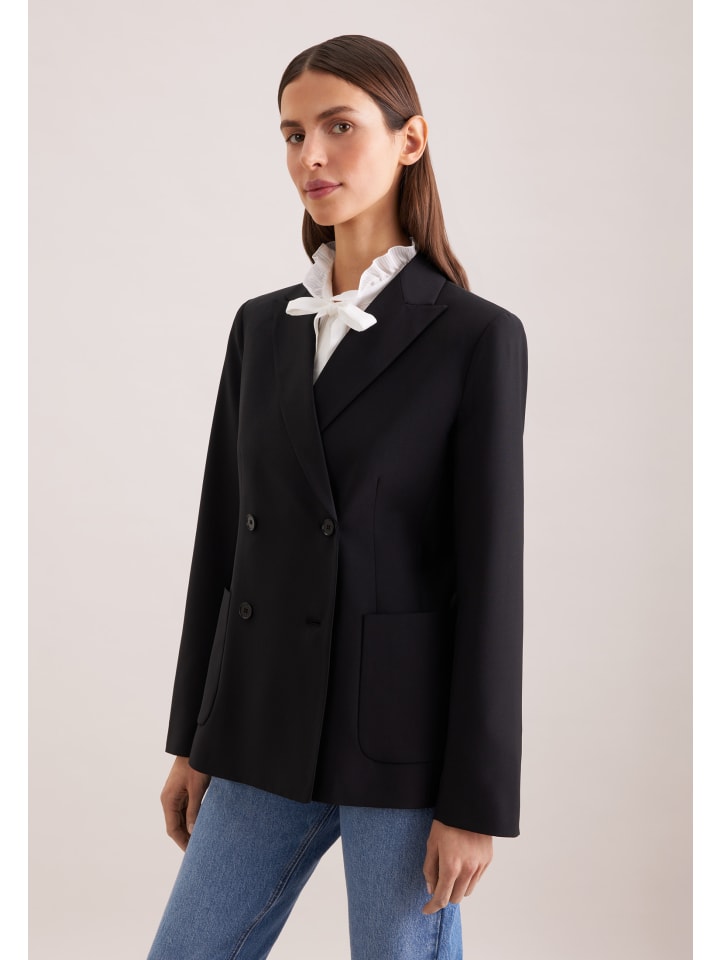 Blazer Regular in Schwarz