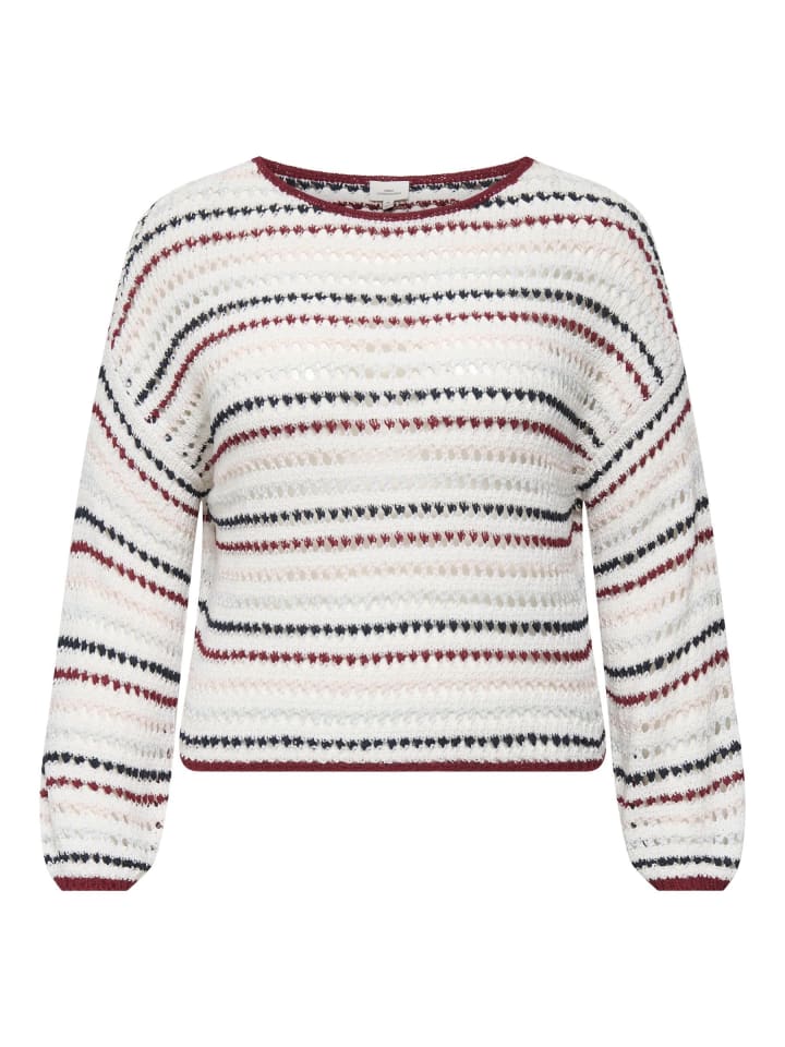 Strickpullover in Cloud Dancer 2