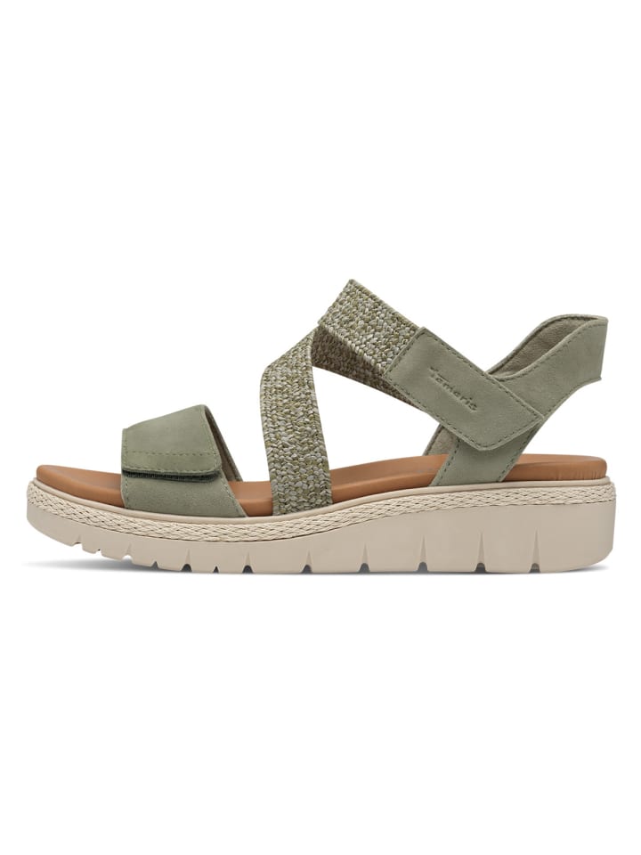 Sandale 1-28241-42 in gruen