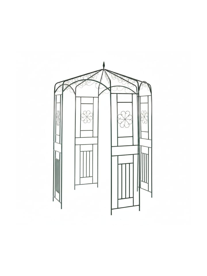 Rosenpavillon in Grün - (B)160 x (H)250 x (T)160 cm