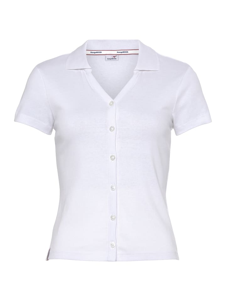 Poloshirt in weiß