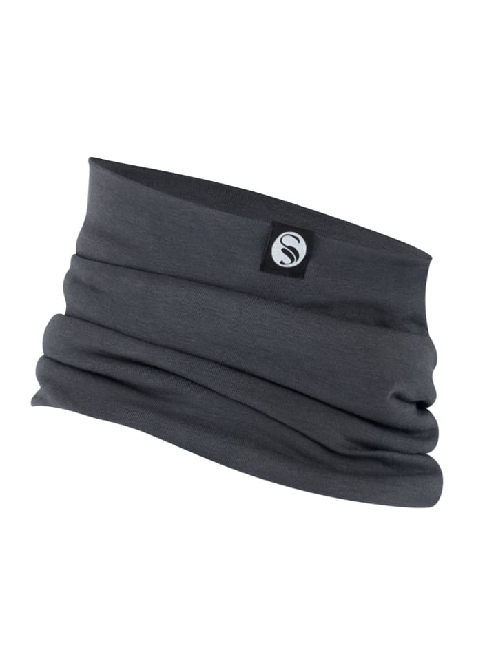 Multifunktionstuch aus Jersey Unisex in Dunkelgrau