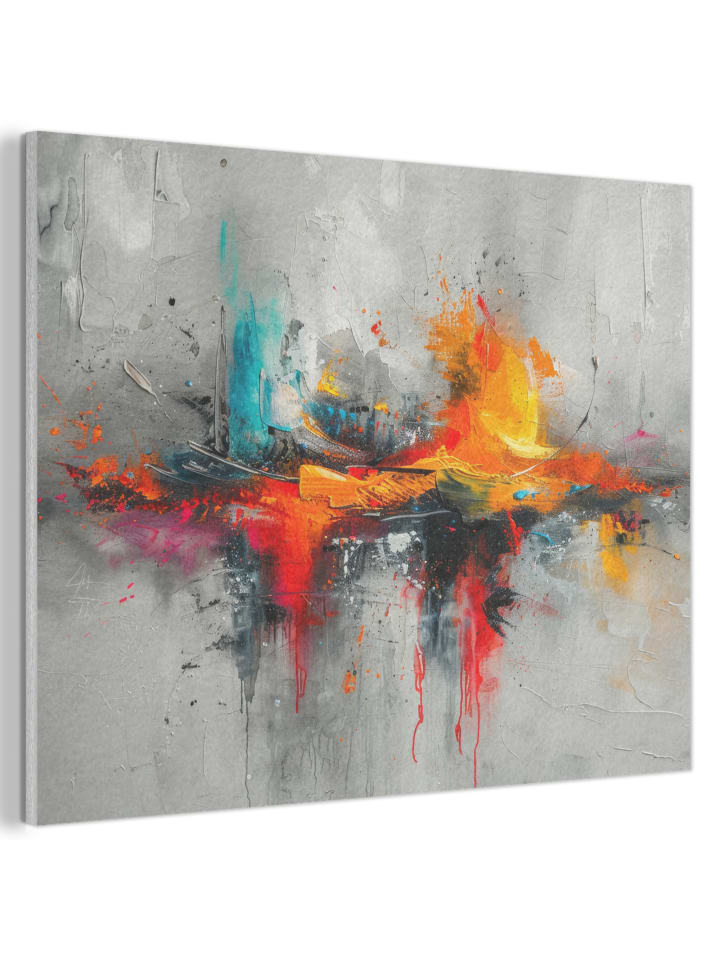 Akustibild Abstrakte Kunst Explosion